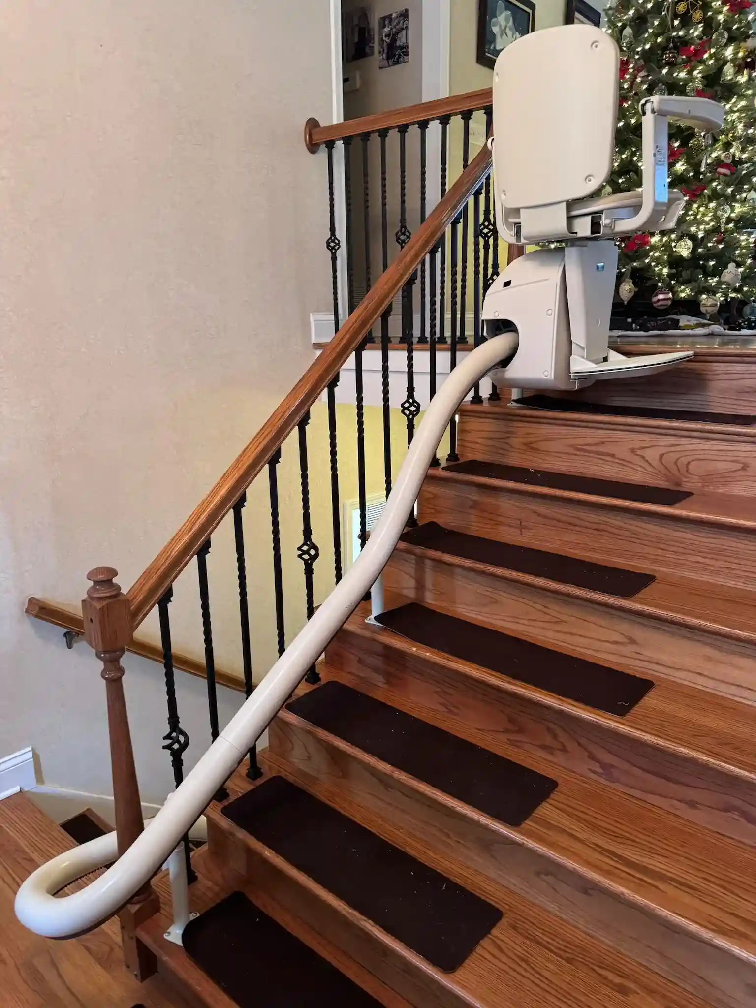 custom curved stair lift