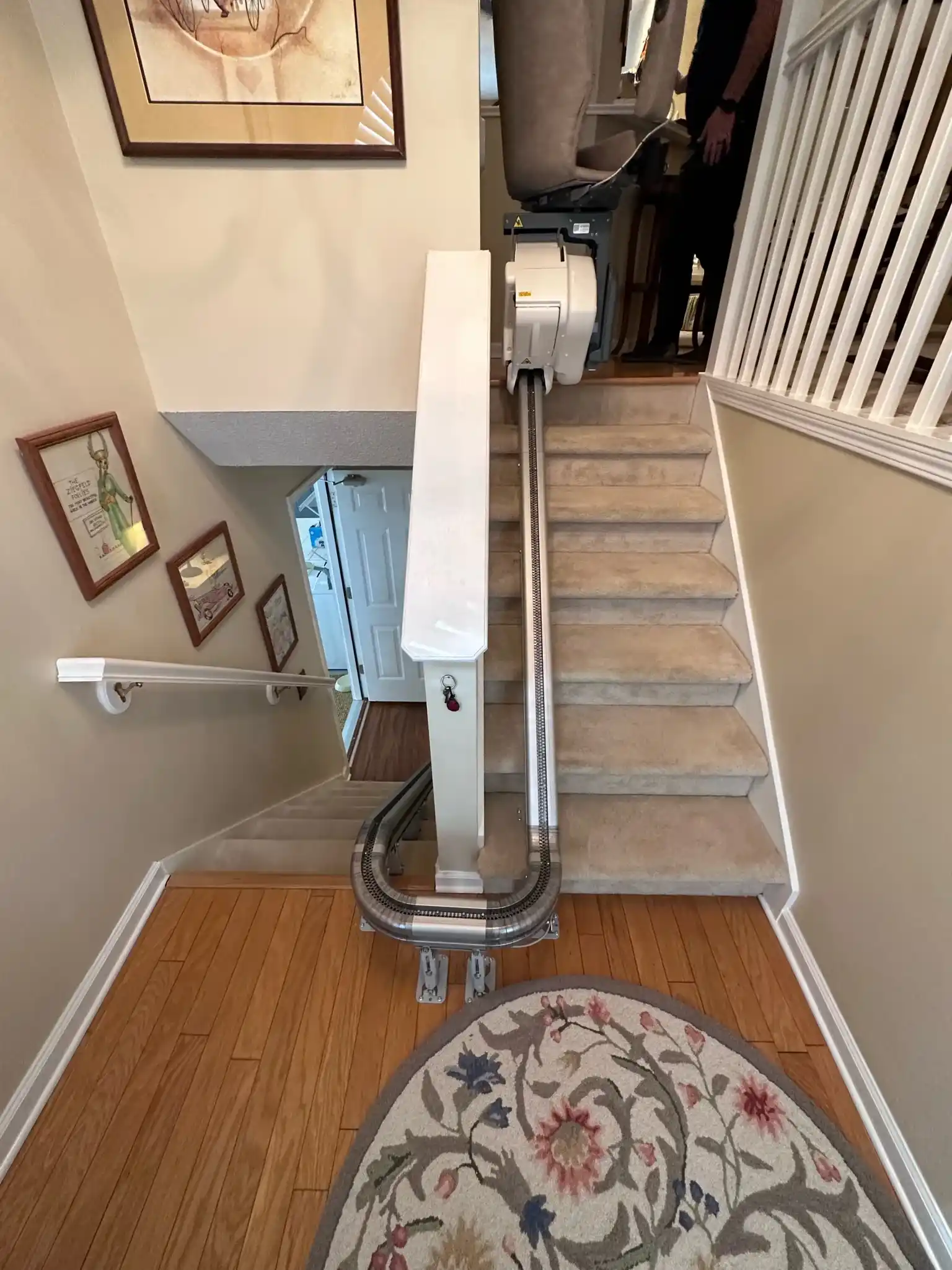 "straight stair lift for elderly "