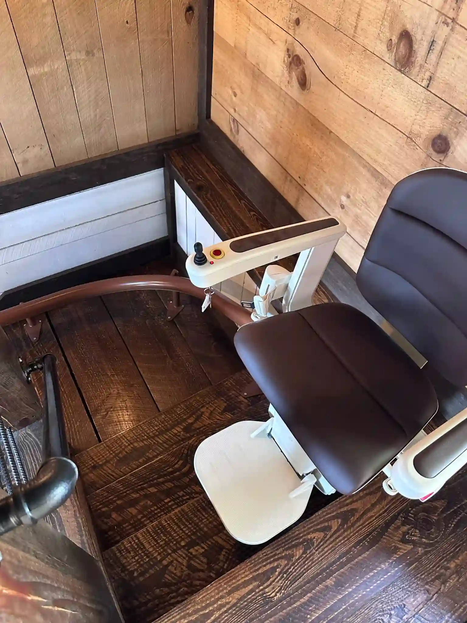 custom curved stair lift