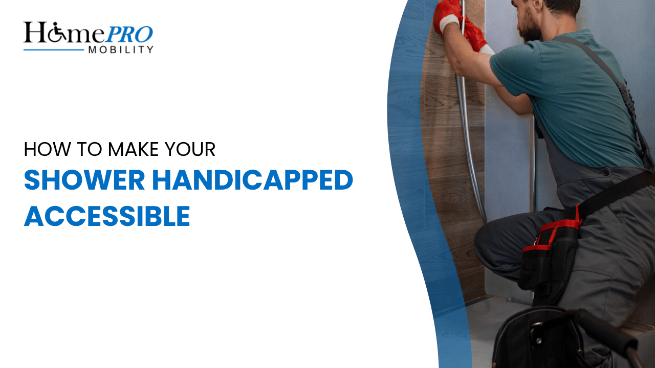 Shower Handicapped Accessible