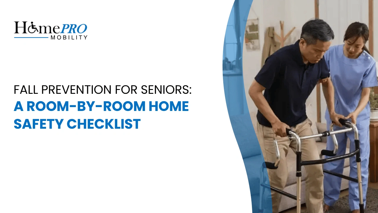 Fall Prevention for Seniors A Room by Room Home Safety Complete Checklist